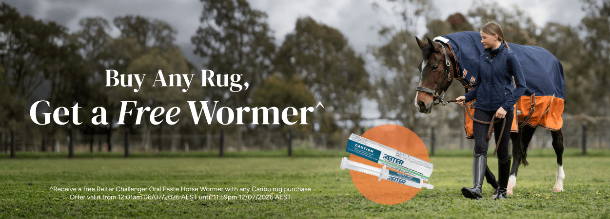 Buy any rug, get a free wormer